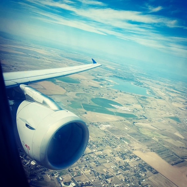 Arriving for an adventure in Kenya
