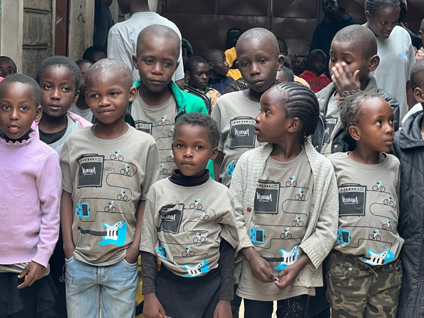 Connecting with a Nairobi community